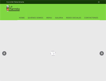 Tablet Screenshot of marmitamaga.cl